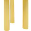 SIDOBORD LARGO -TREND- - gul, Lifestyle, trä/glas (40/40cm) - Premium Living