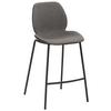 Barhocker My Solo ca. 49x97 cm Grau - Anthrazit/Schwarz, KONVENTIONELL, Textil/Metall (49/97/53cm) - Livetastic