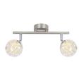 LED-Strahler 56804-2 max. 7 Watt - Klar, MODERN, Glas/Metall (30/10/19,5cm) LED-Strahler 56804-2 max. 7 Watt - Klar, MODERN, Glas/Metall (30/10/19,5cm)