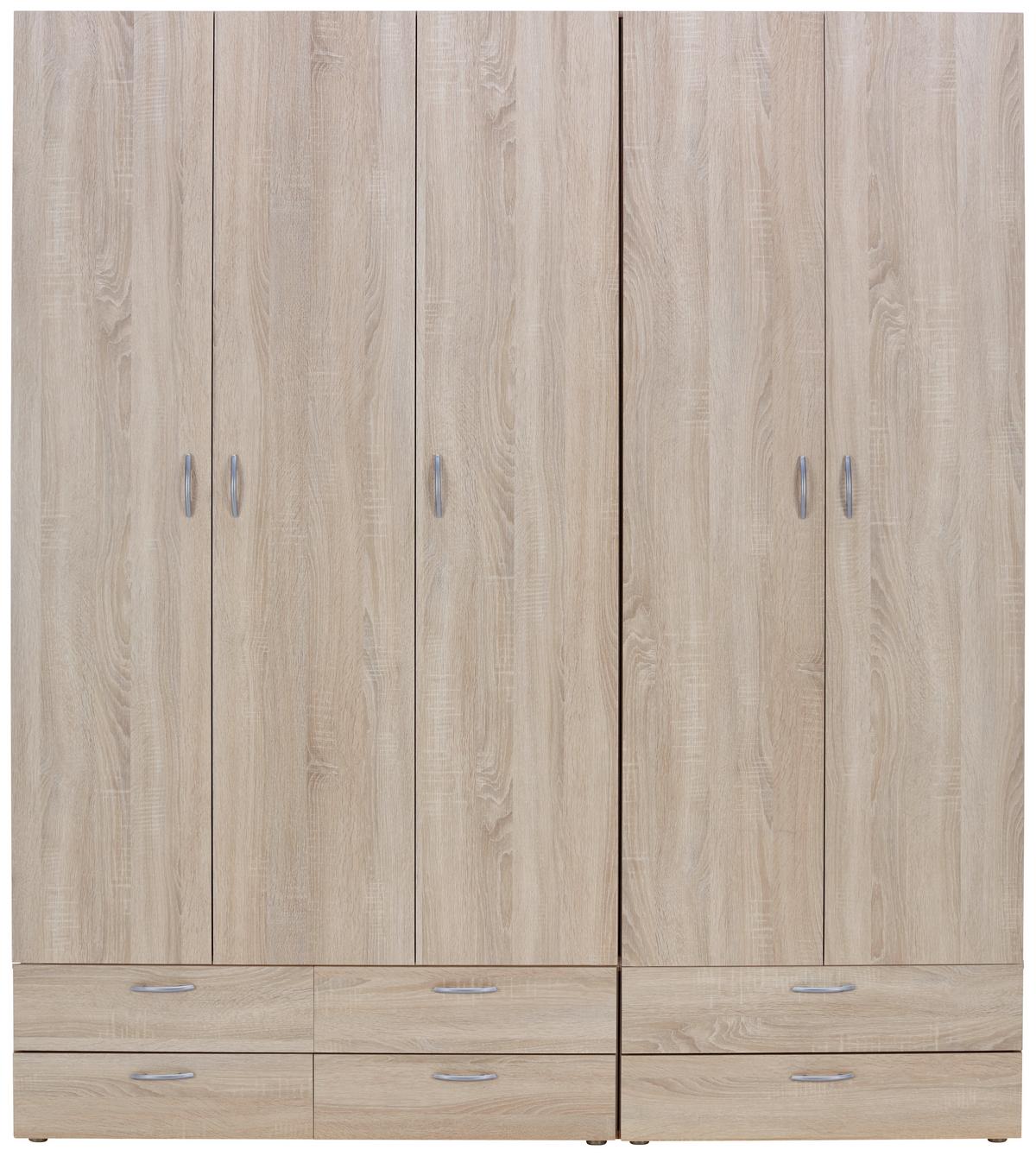 Predalnik Basic, Barva Hrasta - hrast sonoma, Konvencionalno, leseni material (110,7/35/51,9cm) - Mömax