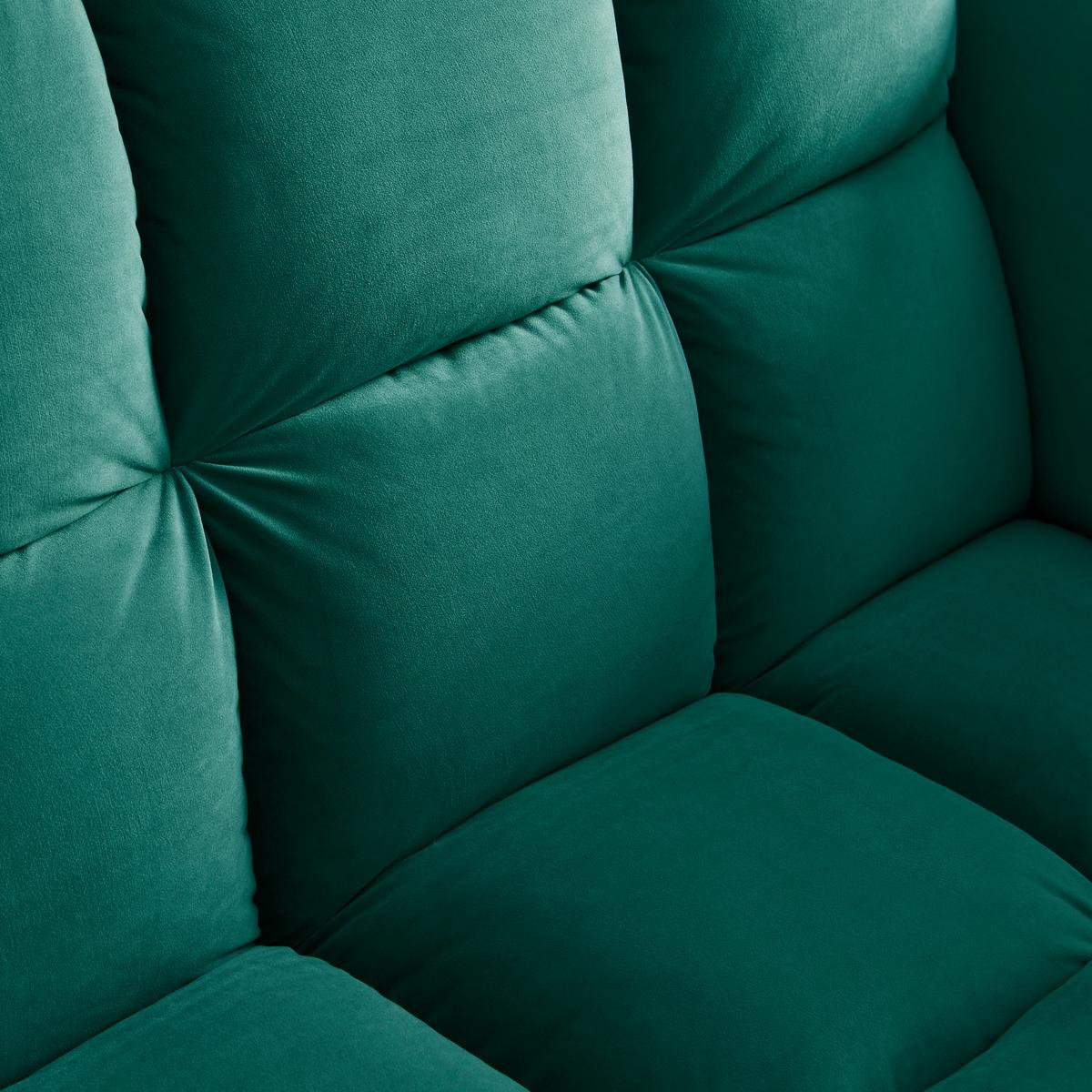 Kanapéágy Cora - zöld, Modern, textil/fa (214/92/81cm) - Bessagi Home