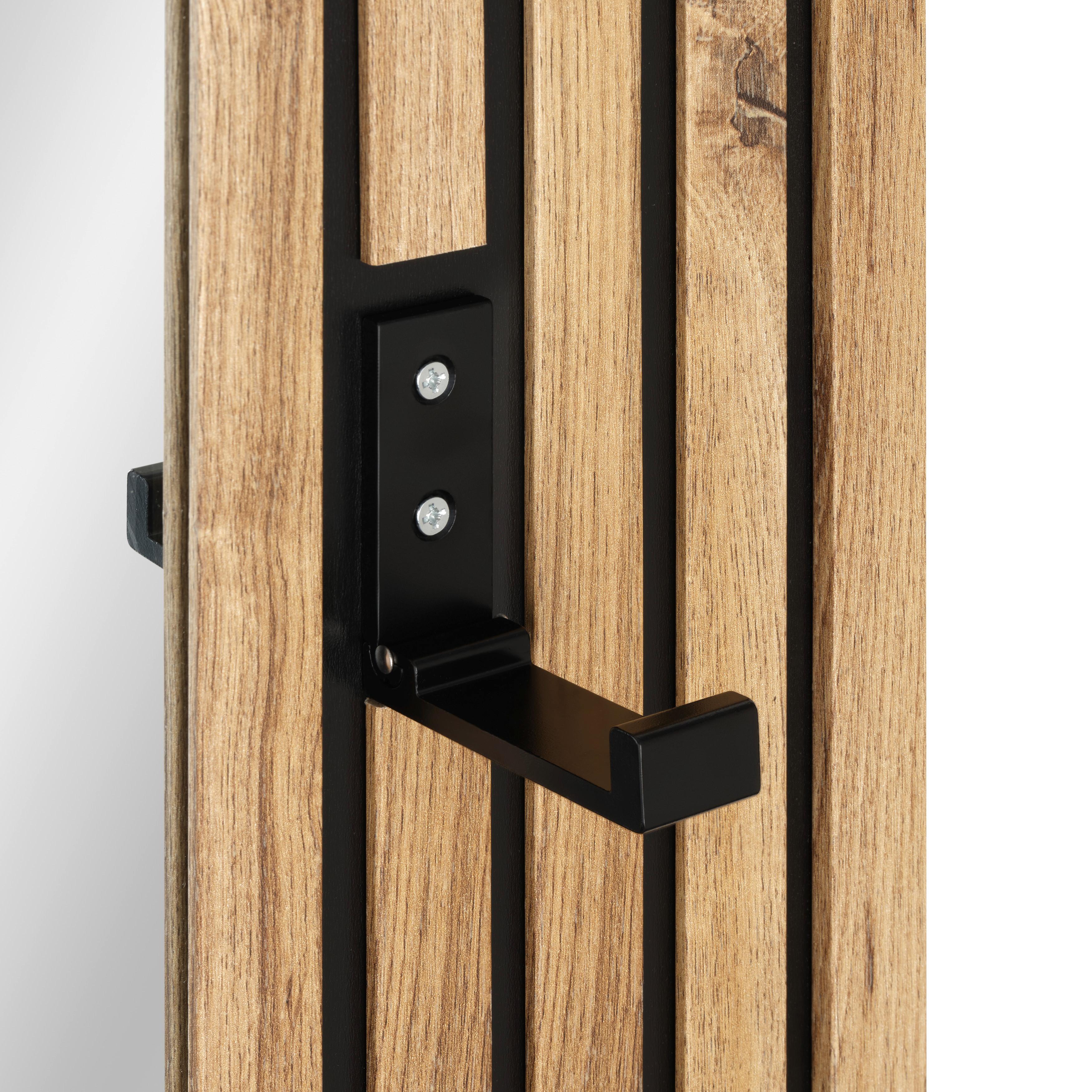 HALLPANEL ARKO STRIPES IV -EXKLUSIV/SB- - ekfärgad, Modern, glas (140/56/1,63cm) - Mömax