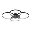 LED-TAKLAMPA GONZALO2 - vit/svart, Modern, metall/plast (82/97/10cm) - Premium Living