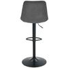 BARPALL NINO - grå/svart, Modern, metall/trä (46cm) - Mömax