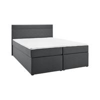 Box Ágy Rosa - sötétszürke, Modern, faalapú anyag/textil (140/200cm) - Bessagi Home