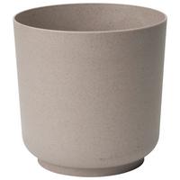 Kaspó Átm./ma.: Kb. 17/16,8cm Ecocare - szürke, Lifestyle, műanyag/fa (17/16,8cm) - ecoTree