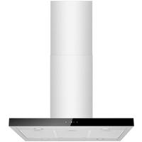 Dunstabzugshaube CH44199IX-21 Edelstahlfarben - Edelstahlfarben, Trend, Glas/Metall (89,5/65/60cm) - Respekta