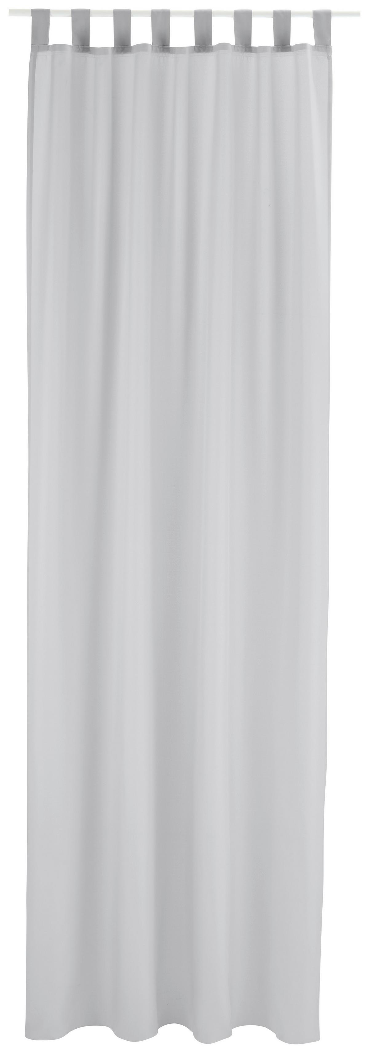 ZASŁONA OGRODOWA OUTDOOR - jasnoszary, Basics, tkanina (140/300cm) - Esposa