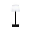 LAMPE DE TABLE À BATTERIE EMO - noir/blanc, MODERN, métal/matière synthétique (10,5/25cm) - Mömax