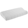 Anatomski Vzglavnik Visco Deluxe -ext- - bela, tekstil (60/10/30cm) - Premium Living Anatomski Vzglavnik Visco Deluxe -ext- - bela, tekstil (60/10/30cm) - Premium Living