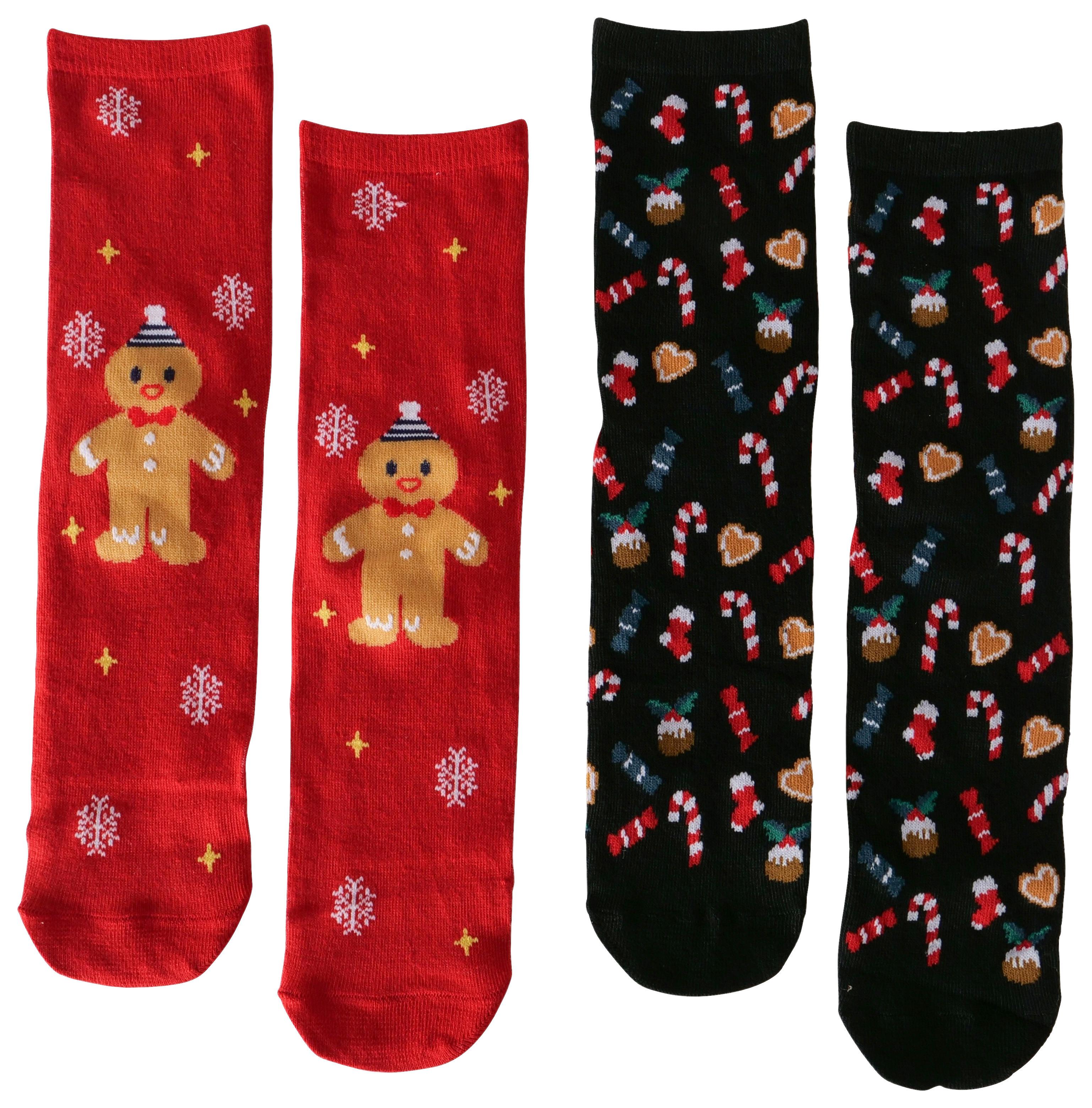 Socken Milo I Multicolor 2 Stück - Multicolor, KONVENTIONELL, Textil (13/8/4cm) - Mömax