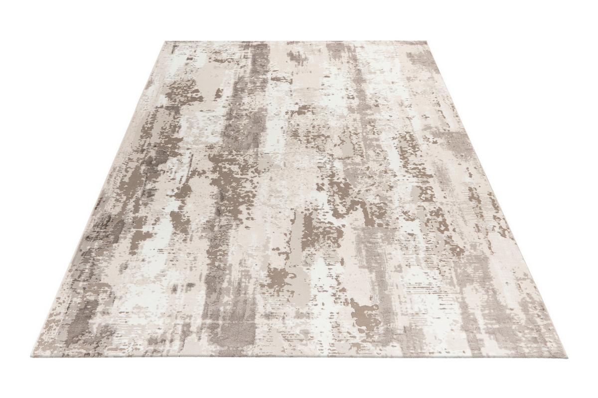 Webteppich My Phoenix Taupe/Beige ca. 140x200cm - Taupe/Beige, Design, Textil (140/200cm) - Obsession