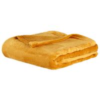 Odeja Scarlett -Ext- - rumena, tekstil (80/110cm) - Modern Living