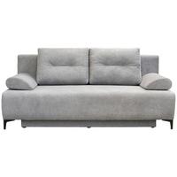 Zofa Boxspring Viera, Svetlo Siva, Ležišče, Predal - črna/svetlo siva, Moderno, kovina/tekstil (201/100/105cm) - Mömax