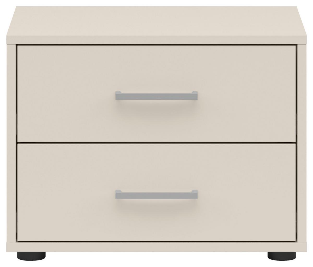 Noptieră SMART 2 - alb/cașmir, Konventionell, material pe bază de lemn (50/37,7/35cm)