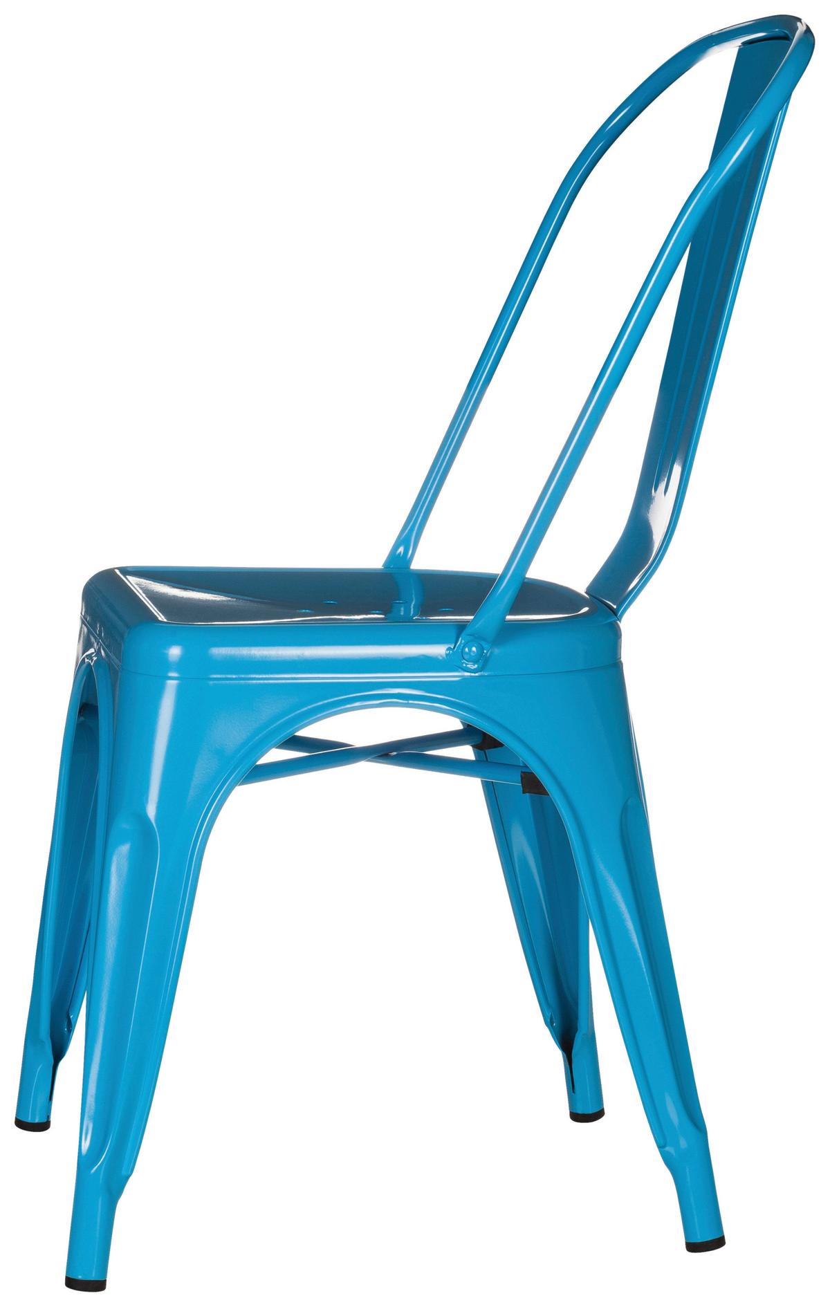 Stol Vantaggio Comfort, Svetlo Modra - svetlo modra, Basics, kovina (44/84/54cm) - MID.YOU