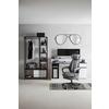 GAMINGBORD TOBI - vit/antracit, Modern, trämaterial (155/92/63cm) - Mömax