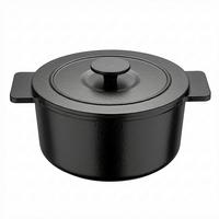 Šerpa 5,5l Irony - crna, Konvencionalno, metal (26/12cm) - Gourmesto