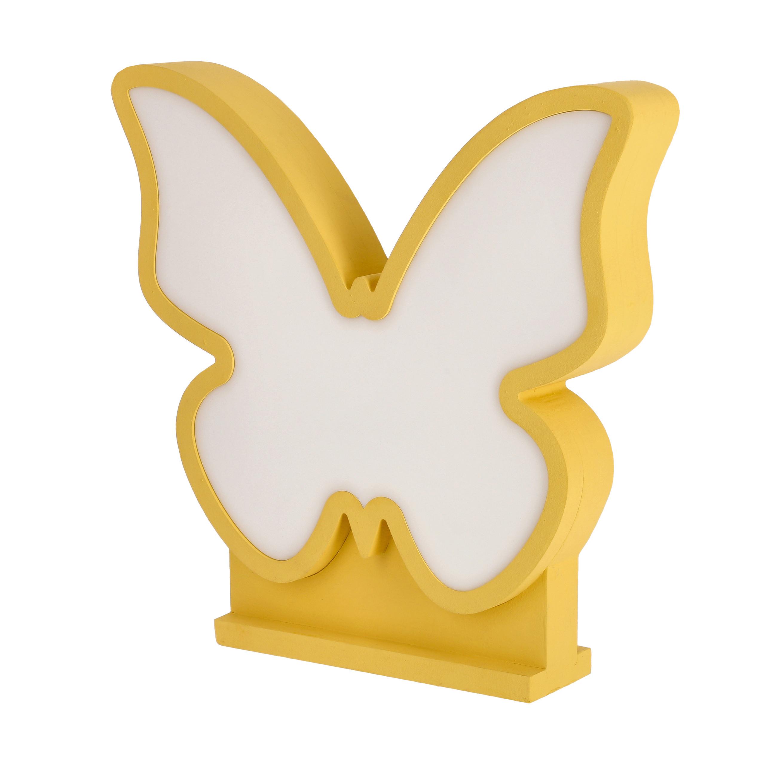 Dječja Stolna Svjetiljka Butterfly - zlatne boje, Basics, drvni materijal/plastika (28.5/5/26.5cm)