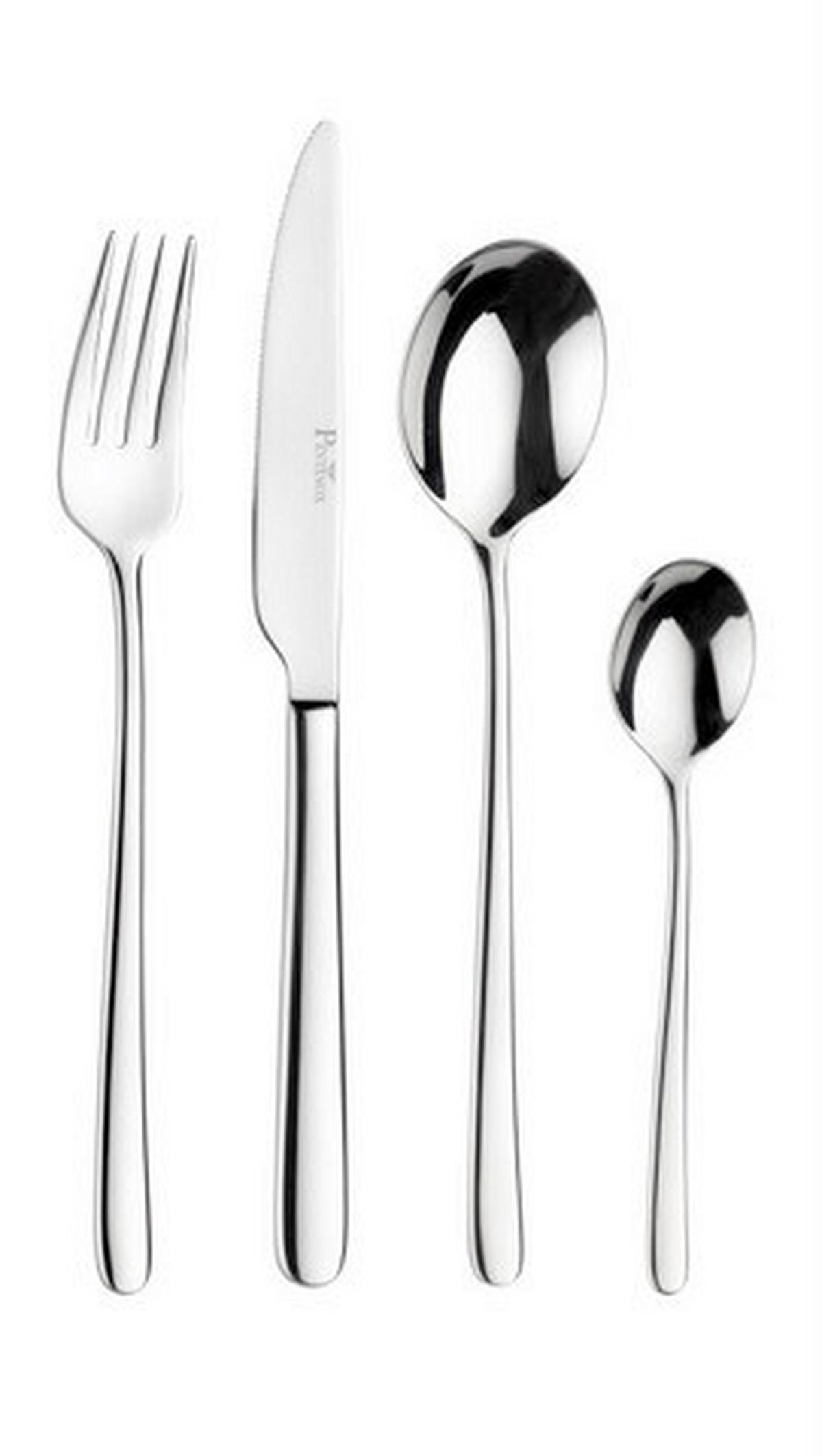 Jedilni Pribor Sky, 24-Delni - barve nerjavečega jekla, Basics, kovina (25,5/7/5,3cm) - Pintinox