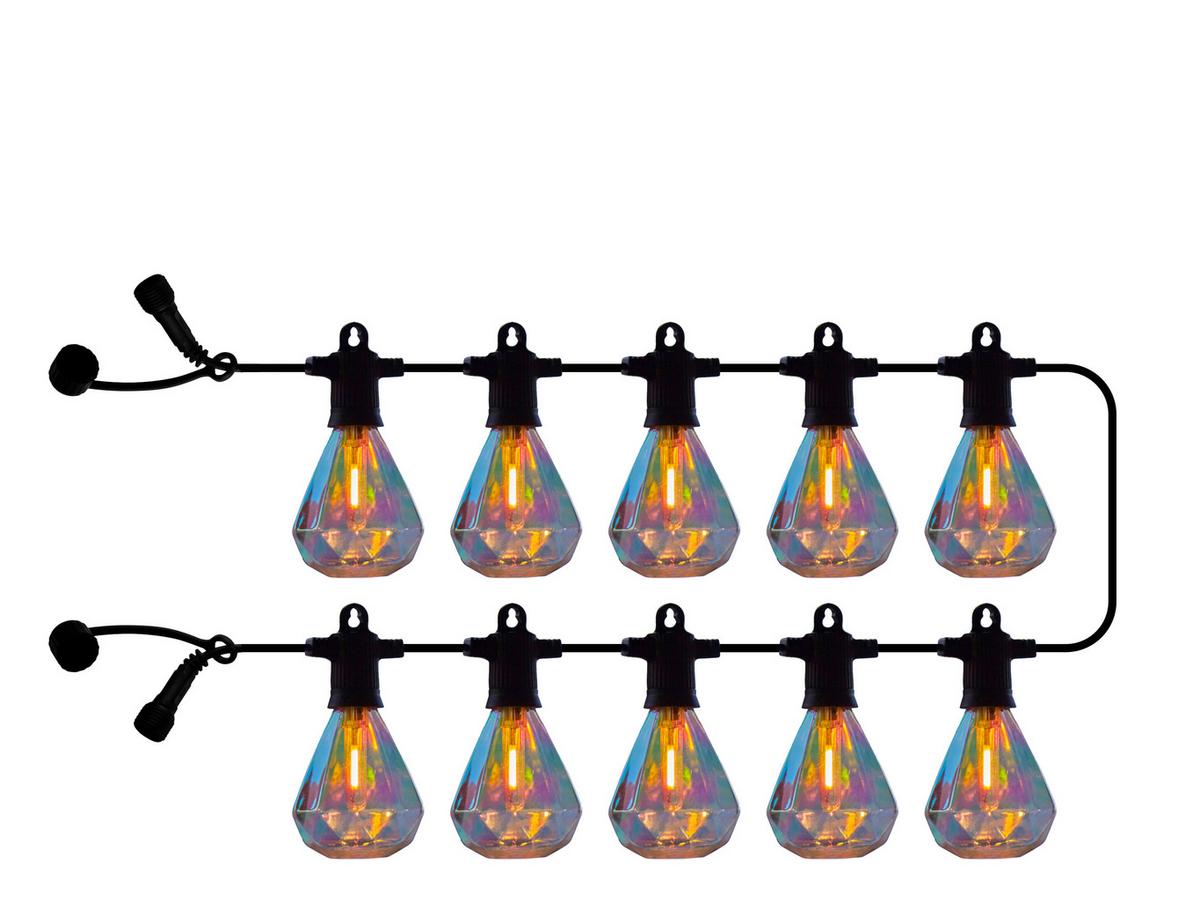 ŁAŃCUCH ŚWIETLNY 69657 MARCUS SOLAR ERWEITERUNG - czarny/przezroczysty, Konventionell, tworzywo sztuczne (300cm)