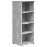 Regal Multistauraum Betonoptik - Anthrazit/Grau, MODERN, Holzwerkstoff/Kunststoff (45/114,7/40cm) - Mömax