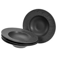 Set Krožnikov Za Testenine Schiefer Black, 4-Delni - antracit, Trend, keramika (27cm) - Creatable