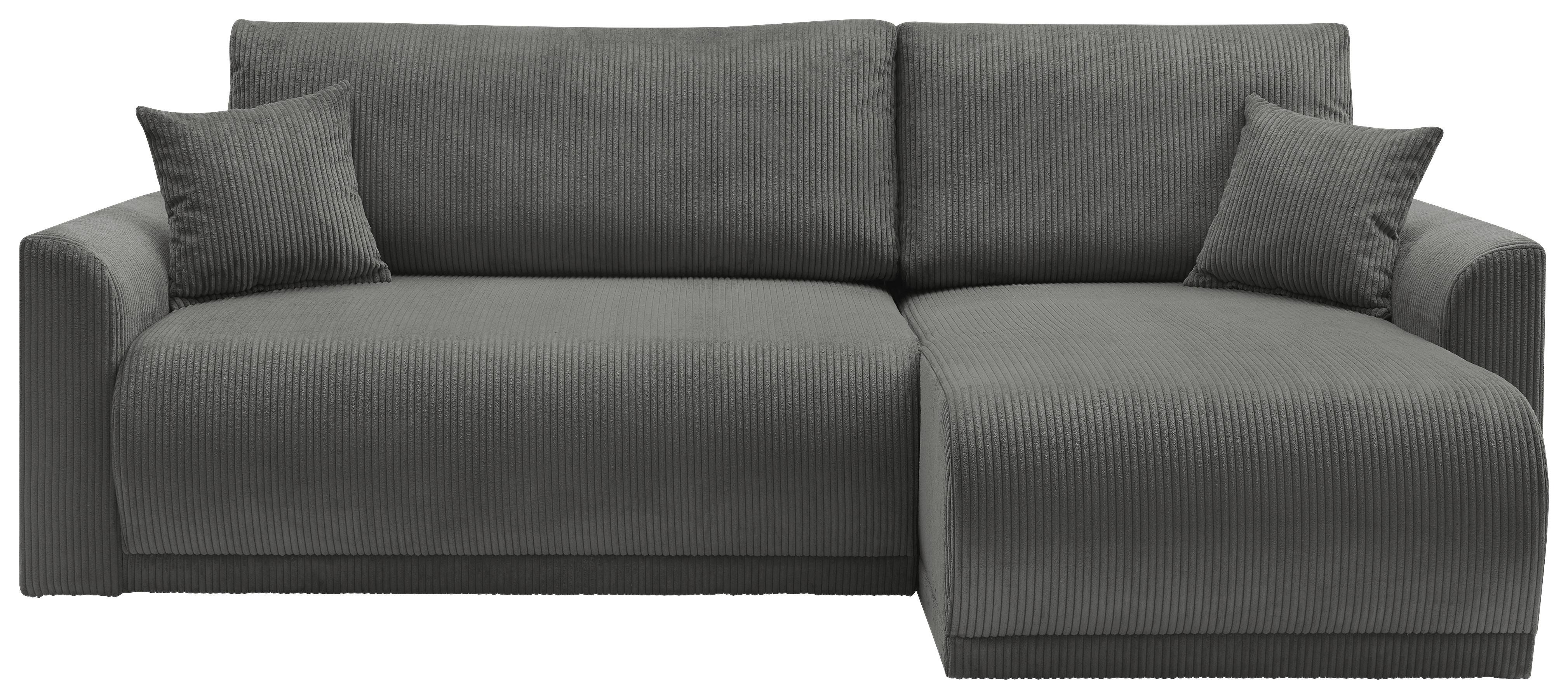 Coltar Kim - gri închis, Modern, lemn (233/146cm) - Modern Living