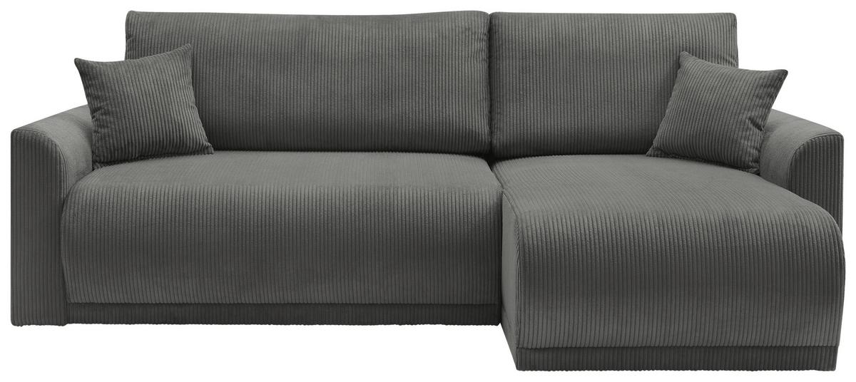 Coltar Kim - gri închis, Modern, lemn (233/146cm) - Modern Living