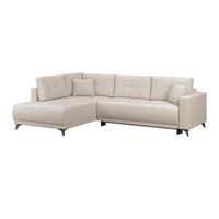 Kutna Garnitura Texas - svijetlo smeđa/crna, Konvencionalno, drvo (203/259cm)