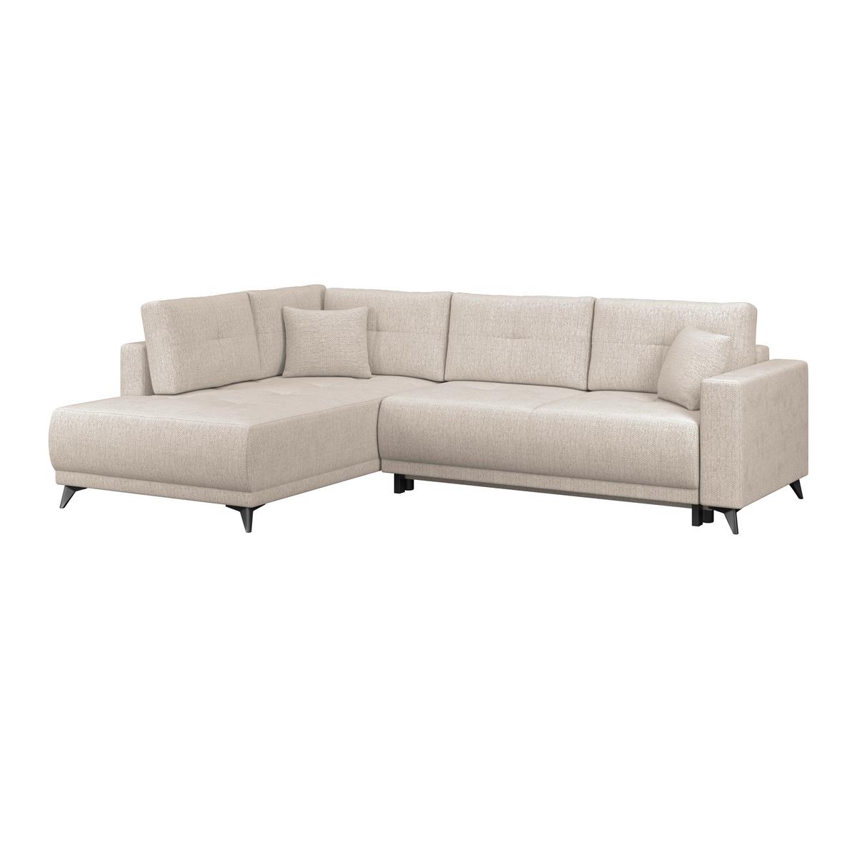 Kutna Garnitura Texas - svijetlo smeđa/crna, Konvencionalno, drvo (203/259cm)