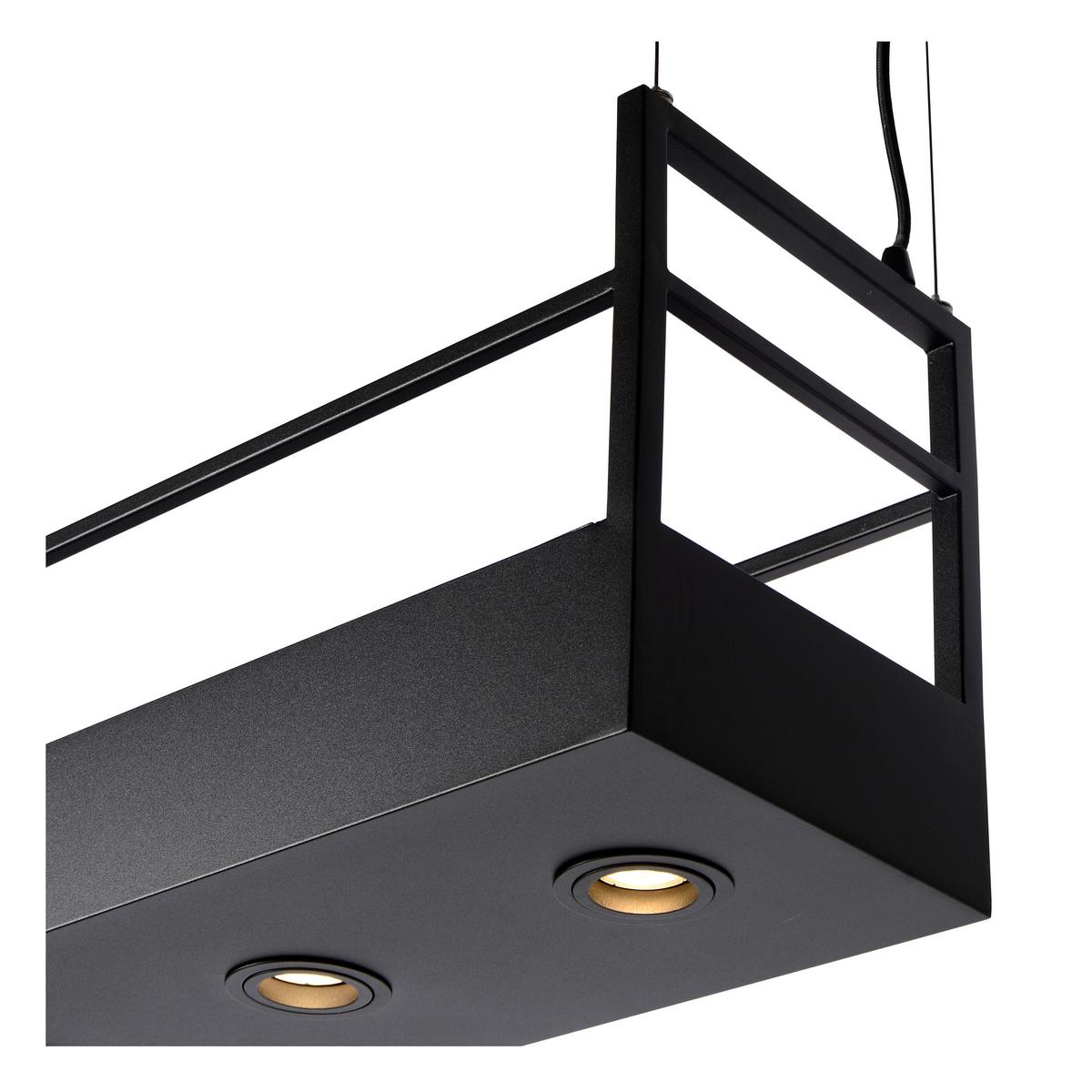 LAMPA WISZĄCA 21427/06/30 MIRAVELLE - czarny, Modern, metal (110/22/160cm) - Lucide