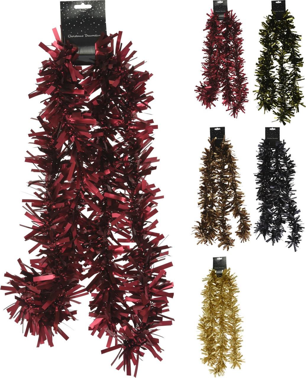 Dekor Girland Glow - barna/piros, műanyag (180cm)