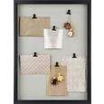 Fotohalter Casius, ca. 37,7x50,6x3,3cm - Schwarz, MODERN, Kunststoff (37,7/50,6/3,3cm) - MÖMAX modern living
