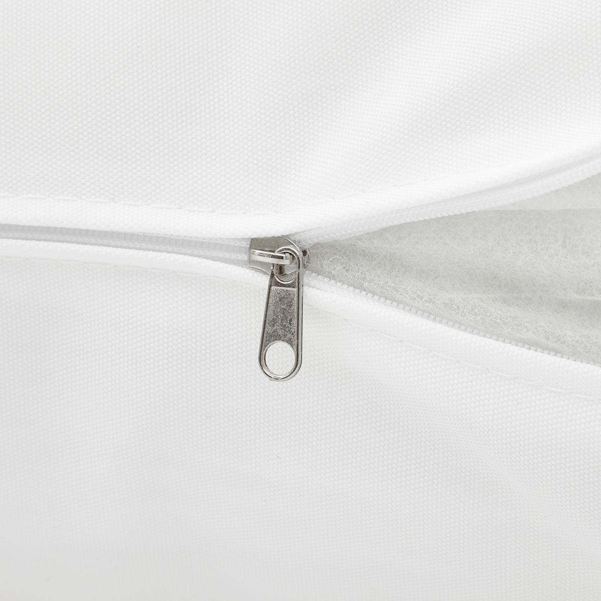 île de soleil weiß/blau, Outdoorgewebe - Türkis/Weiss, Modern, Textil/Metall (170/68/150cm) - Bessagi Garden