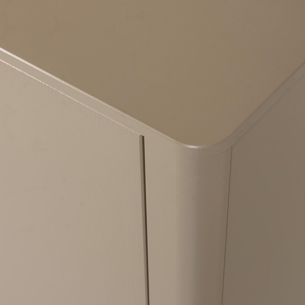 Sideboard Gunnar Schlammfarben B: 201 cm - Schlammfarben/Schwarz, Design, Holz/Metall (201/85/44cm) - Livetastic
