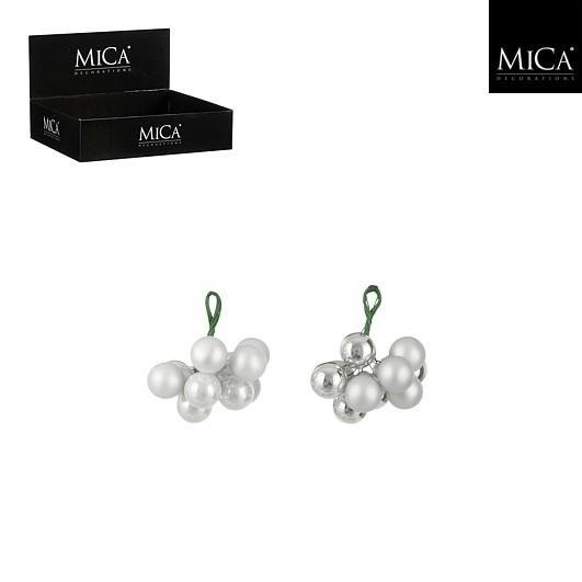 Kroglica Za Božično Jelko Berry Clusters - Basics (2cm)