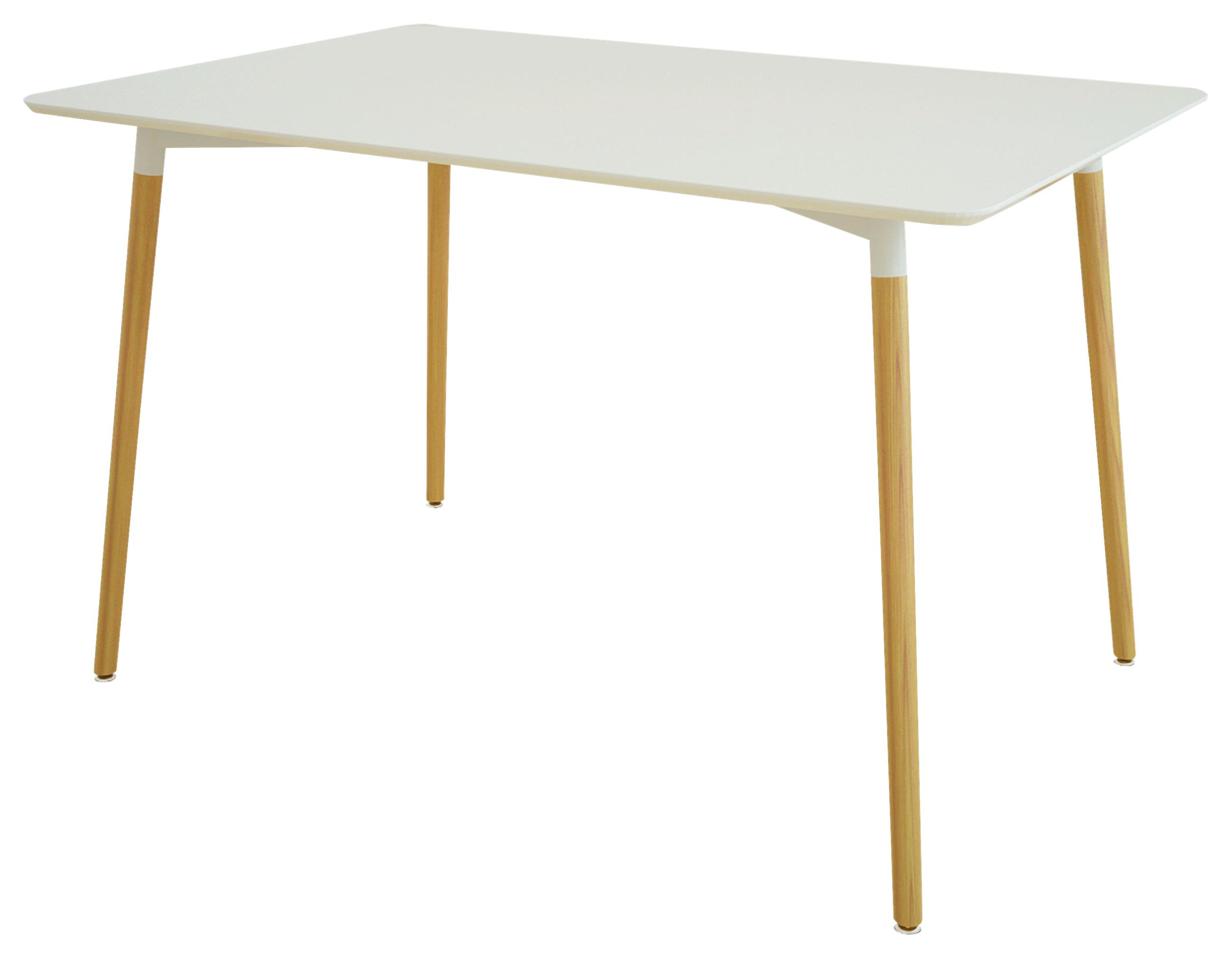Étkezőasztal Lizzy - Fehér (120/76/75cm)