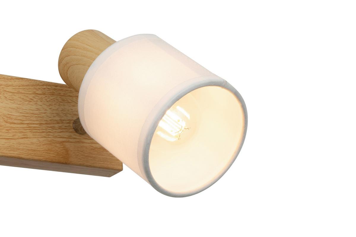 LAMPA SUFITOWA GERDA - biały, Trend, metal/tkanina (61/11,5/12,5cm) - Novel