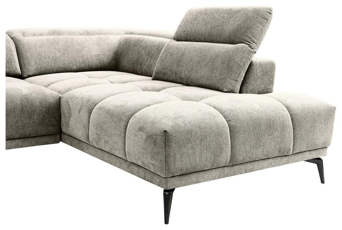 Kutna Garnitura Elch - zelena/crna, Moderno, tekstil/metal (214/81-96/281 CMcm) - Premium Living