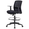 SNURRSTOL MIRJA - svart, Design, textil/plast (60/106-120/57cm) - Mömax