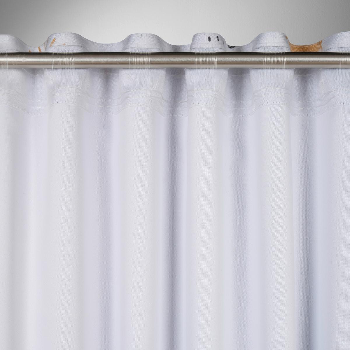 Draperie opacă Oscar - alb, Konventionell, textil (135/245cm) - Mömax