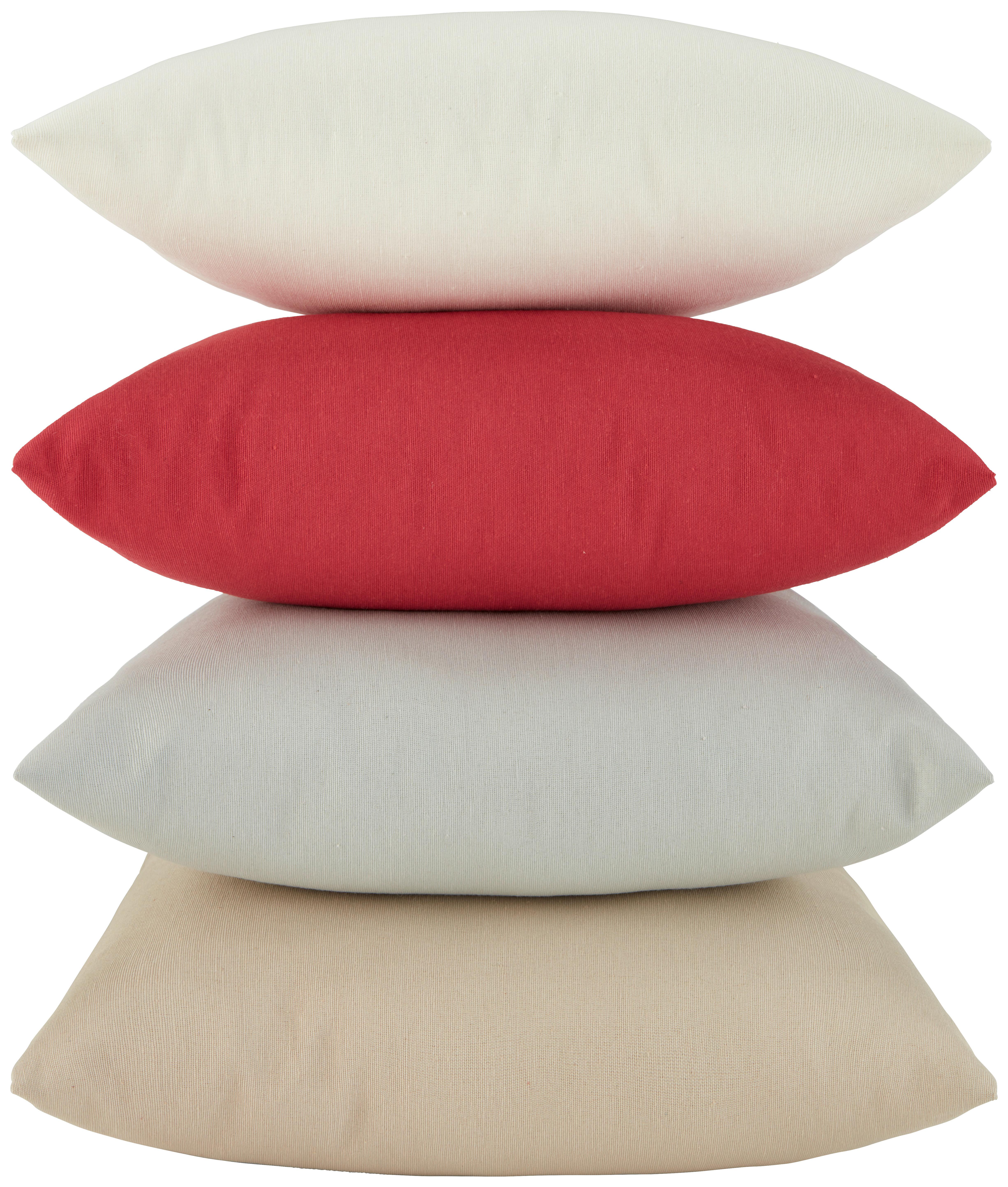 Zierkissen Littlemex in Weiß ca. 38x38cm - Weiß, KONVENTIONELL, Textil (38/38cm) - Modern Living