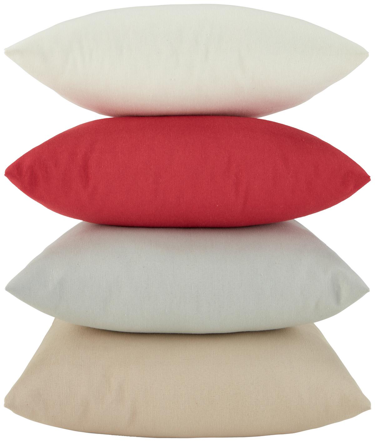 Zierkissen Littlemex in Weiß ca. 38x38cm - Weiß, KONVENTIONELL, Textil (38/38cm) - Modern Living