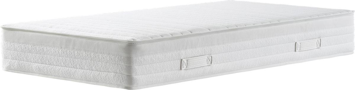 Taschenfederkernmatratze H4, ca. 90x200cm - Weiß, Basics, Textil (90/200cm) - Mömax