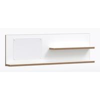 Falipolc Modera - natúr színű/fehér, Modern, műanyag/faalapú anyag (120/40/14cm)