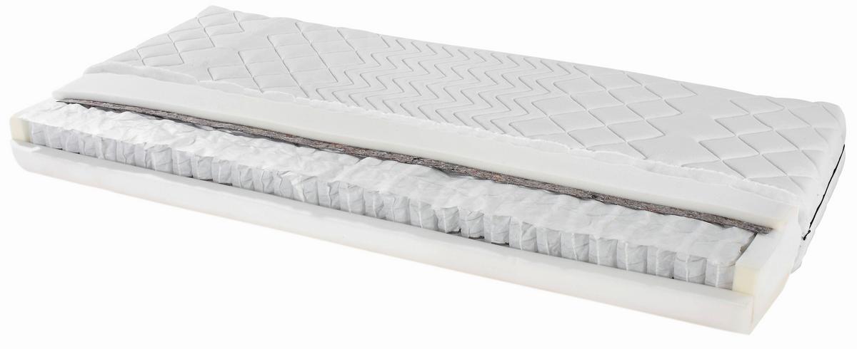 Madrac S Džep. Opruž. Jezgrom Primavera - bijela, tekstil (140/200cm) - Mömax