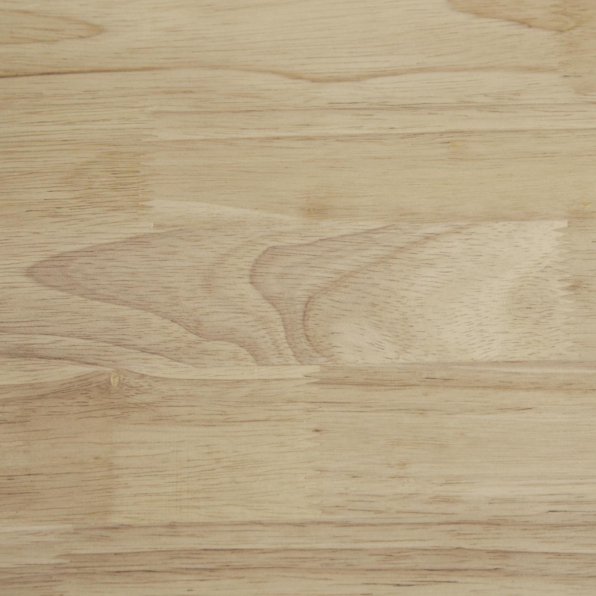 Esstisch Colin in Holz Kautschuk massiv ca. 140x75 cm - Naturfarben, MODERN, Holz (140/75/80cm) - Bessagi Home