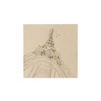 ÖLGEMÄLDE ÖL-WANDBILD TRIP TO PARIS - Multicolor, Trend, Holz/Kunststoff (80/80cm) - Kayoom