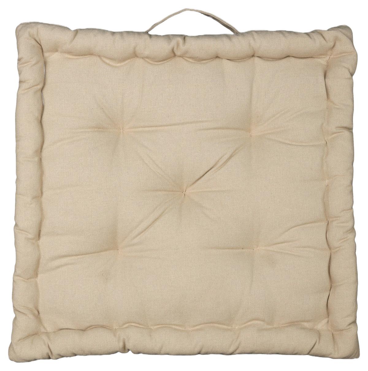BOXKISSEN BO - Beige (40/40/6cm) - Mömax